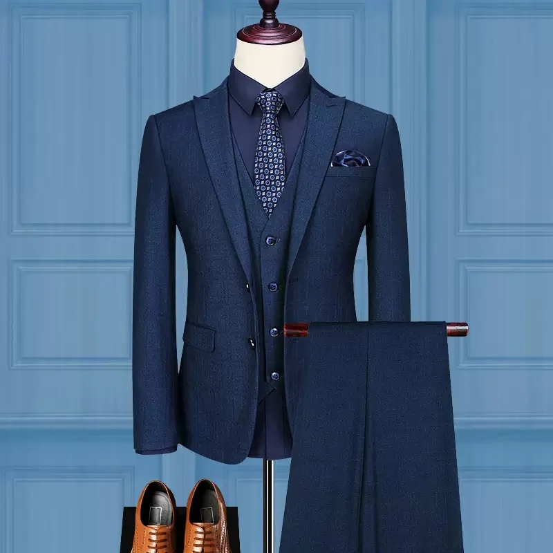 Custom Made Groom Wedding Dress Blazer Pants Business High-end Classic Dress Trousers SA06-80599
Custom Made Groom Wedding Dress Blazer Pants Business High-end Classic Dress Trousers SA06-80599