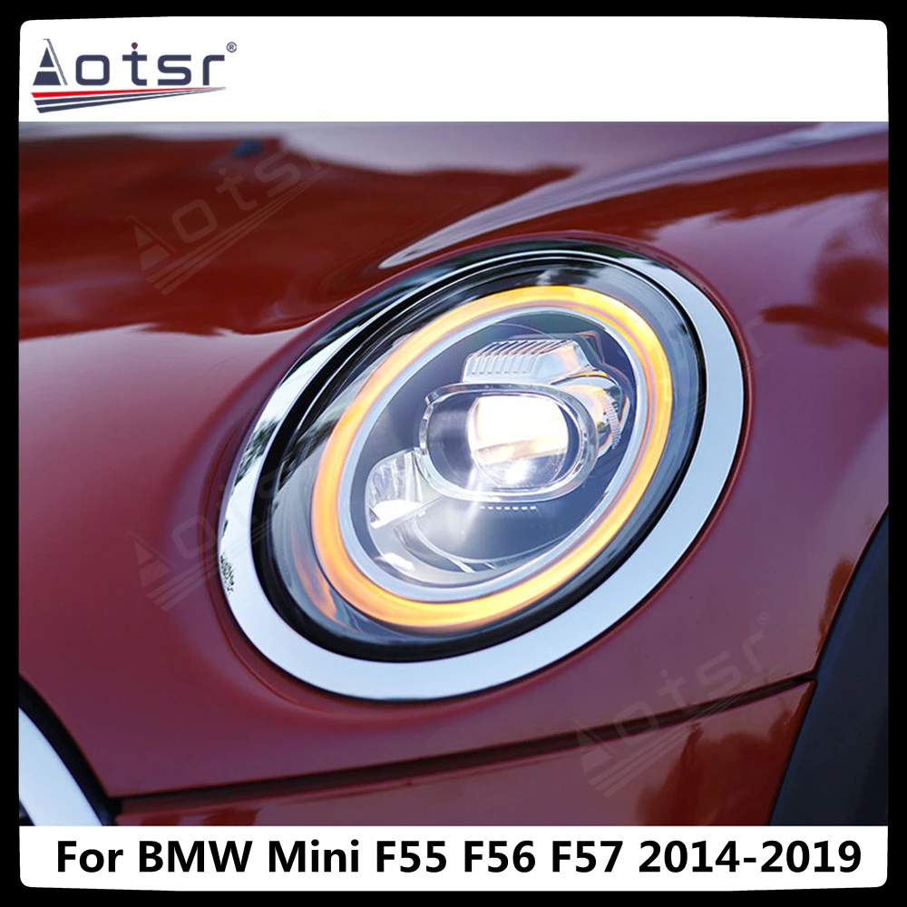 Car LED Head Lamp Assembly For BMW Mini F55 F56 F57 2014 2015 - 2019 Daytime Running Lights headlight Turn Signal LED Head Light
Car LED Head Lamp Assembly For BMW Mini F55 F56 F57 2014 2015 - 2019 Daytime Running Lights headlight Turn Signal LED Head Light