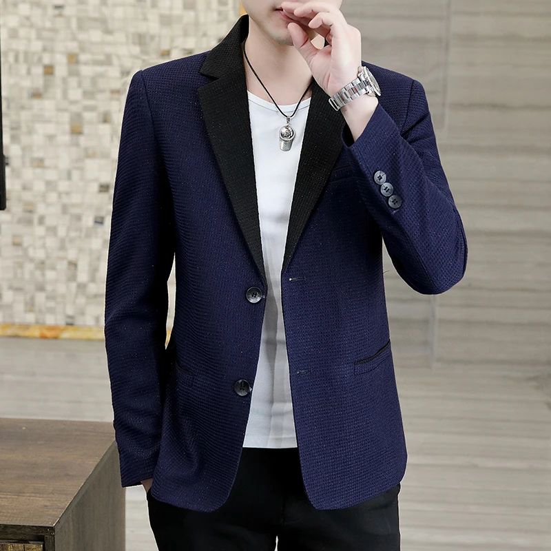 2023 New Men's Fashion Blazer Coat Trend Handsome Business High-end Slim-fit Korean Version of Leisure Boutique Blazer Coat Top
2023 New Men's Fashion Blazer Coat Trend Handsome Business High-end Slim-fit Korean Version of Leisure Boutique Blazer Coat Top