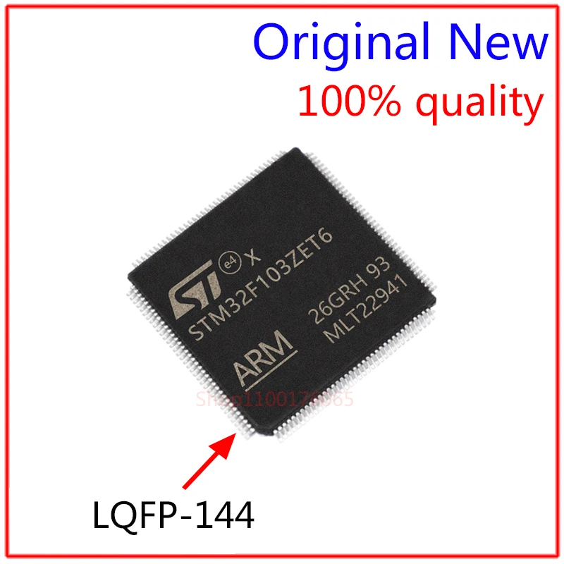 Интегральная микросхема STM32F103ZET6, Интерфейсный серийный прибор, новая оригинальная серия решения, не только чип для продажи и переработки (1 ...
Интегральная микросхема STM32F103ZET6, Интерфейсный серийный прибор, новая оригинальная серия решения, не только чип для продажи и переработки (1 ...