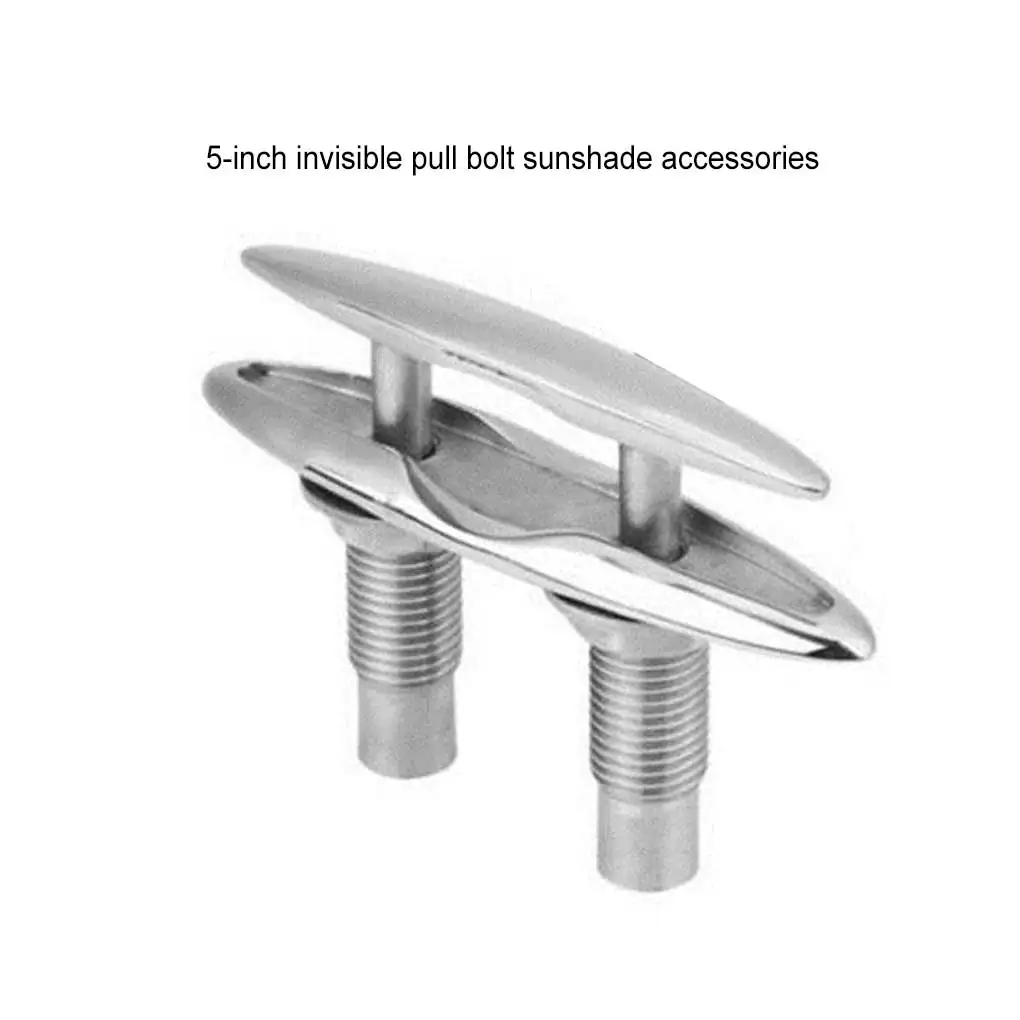 

Neat Cleat Push-Pull Screw Fine Workmanship Compact Size Handy Installation Marine Accessories Boat Supplies Dock Kayak Fittings
