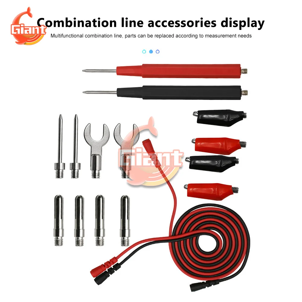 16in1 Multimeter Probes Multi-function Combination Line Kit with Standard Set for 1000V Digital Multimeter
16in1 Multimeter Probes Multi-function Combination Line Kit with Standard Set for 1000V Digital Multimeter