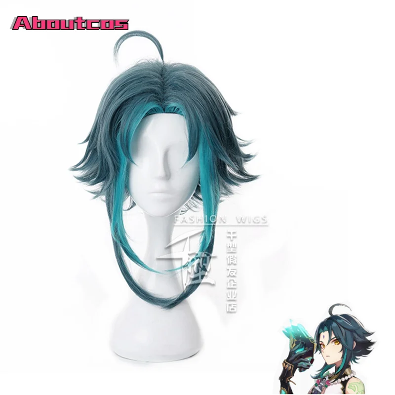 Genshin Impact Xiao Wig Cosplay Dark Green Synthetic Short Straight Heat Resistant Hair Adult Women Wig
Genshin Impact Xiao Wig Cosplay Dark Green Synthetic Short Straight Heat Resistant Hair Adult Women Wig