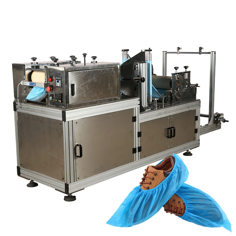 Full Automatic Non Woven Shoe Cover Making Machine / Shoe Cover Machine Automatic / Plastic Shoes Cover Dispenser Machine
Full Automatic Non Woven Shoe Cover Making Machine / Shoe Cover Machine Automatic / Plastic Shoes Cover Dispenser Machine