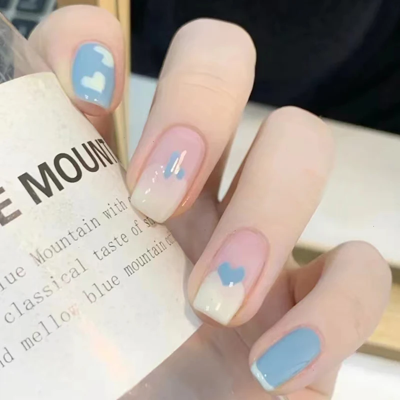 24pcs Short False Nails French Manicure With Water Drop Nail Pearls Fake Nails Set Nail Art Tips Press On Nails Nails Accesories
24pcs Short False Nails French Manicure With Water Drop Nail Pearls Fake Nails Set Nail Art Tips Press On Nails Nails Accesories