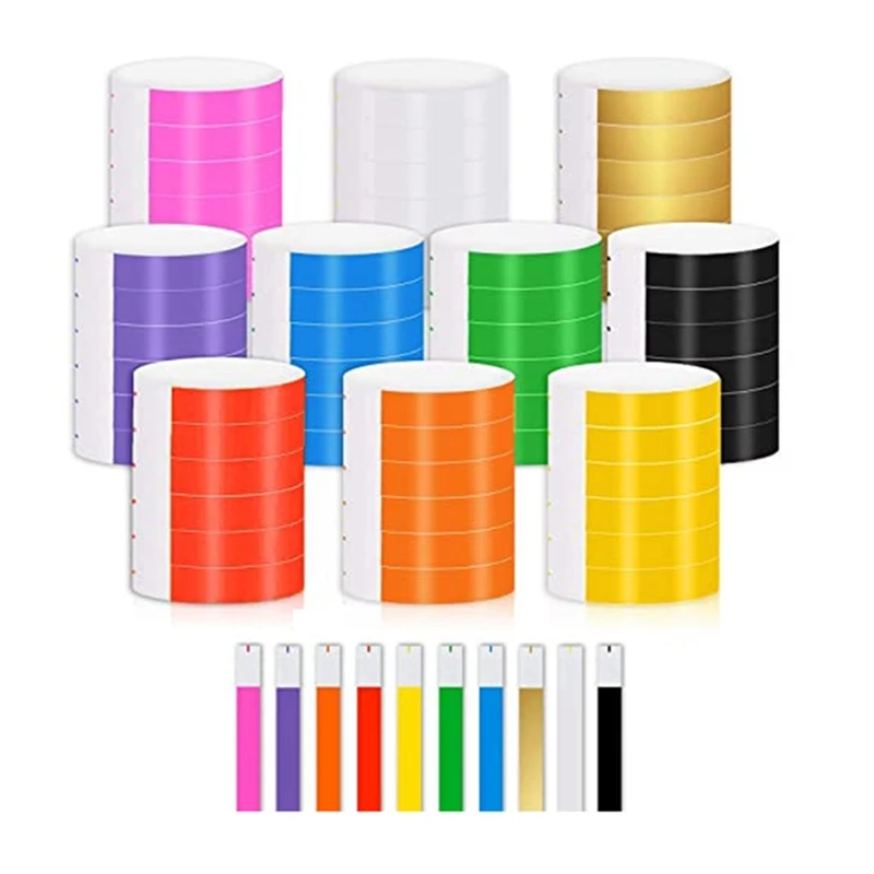 1000 PCS Wristbands Waterproof Neon Wristbands For Events Suitable For Parties, Wristbands(10 Colors)
1000 PCS Wristbands Waterproof Neon Wristbands For Events Suitable For Parties, Wristbands(10 Colors)
