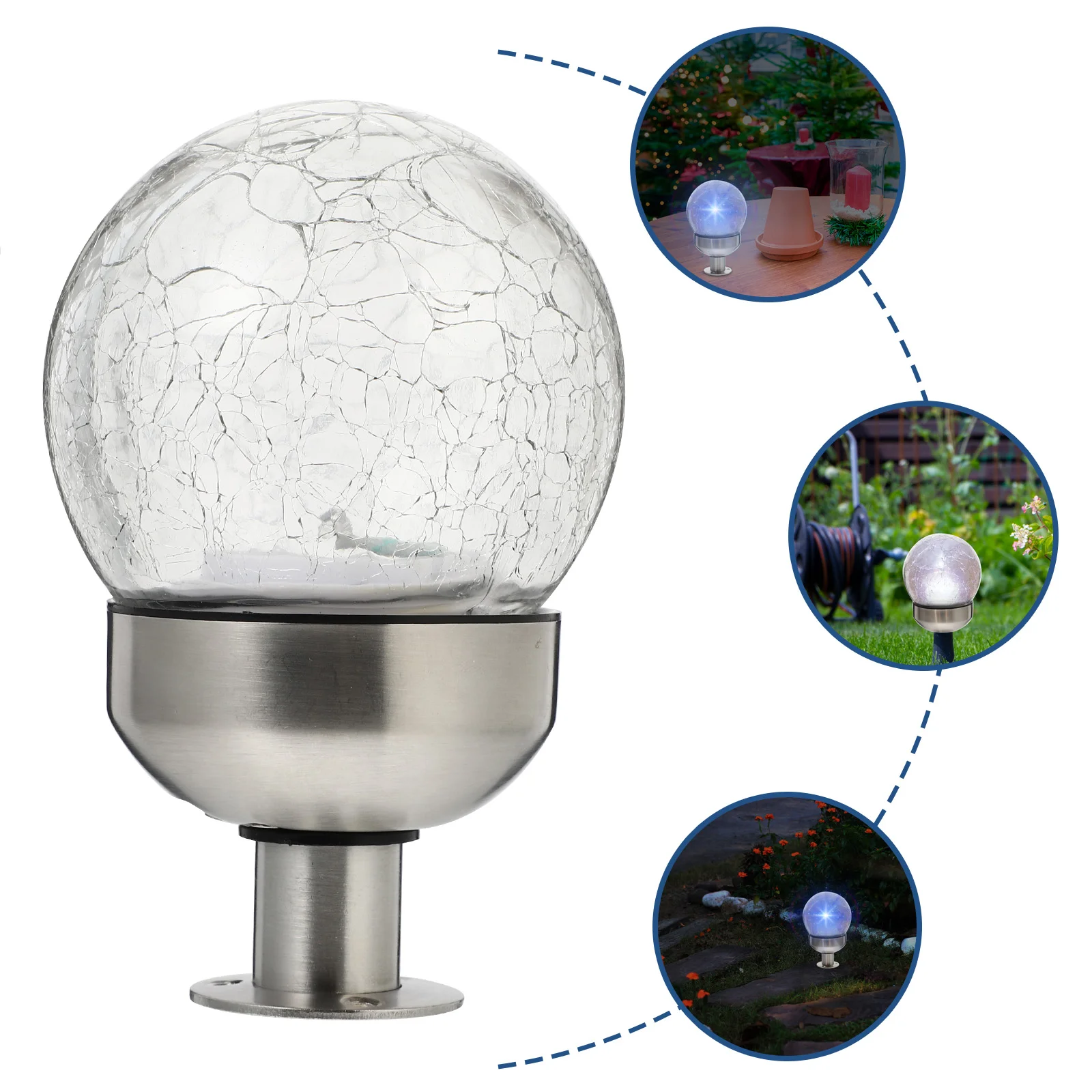 Креативный светильник на солнечной энергии, 2 шт., декоративный уличный светильник с трещинами
Креативный светильник на солнечной энергии, 2 шт., декоративный уличный светильник с трещинами