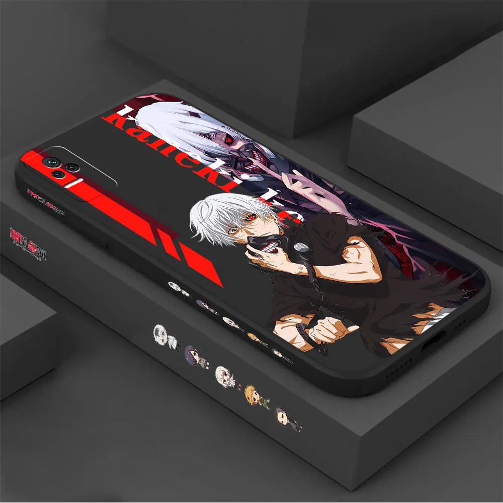 

Japan Anime Tokyo Ghoul Case For Redmi K60 K60E K50 K40 K40S K30 K20 12C 10C 10X 10A 10 9 9A 8 8A 9C 9AT Pro Uitra Cover Funda