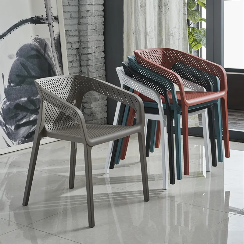 Plastic Grey Chairs Ergonomic Portable Designer Armrest Lounge Chairs Elbow Support Free Shipping Sillas Interior Decorations
Plastic Grey Chairs Ergonomic Portable Designer Armrest Lounge Chairs Elbow Support Free Shipping Sillas Interior Decorations