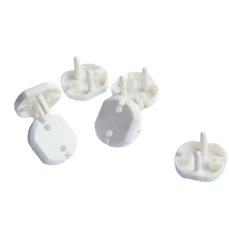 

Electric Socket Outlet Plug Protection White Kids Sockets Cover Plugs European Standard 2-hole Baby Row Plug Cover Safety Plug