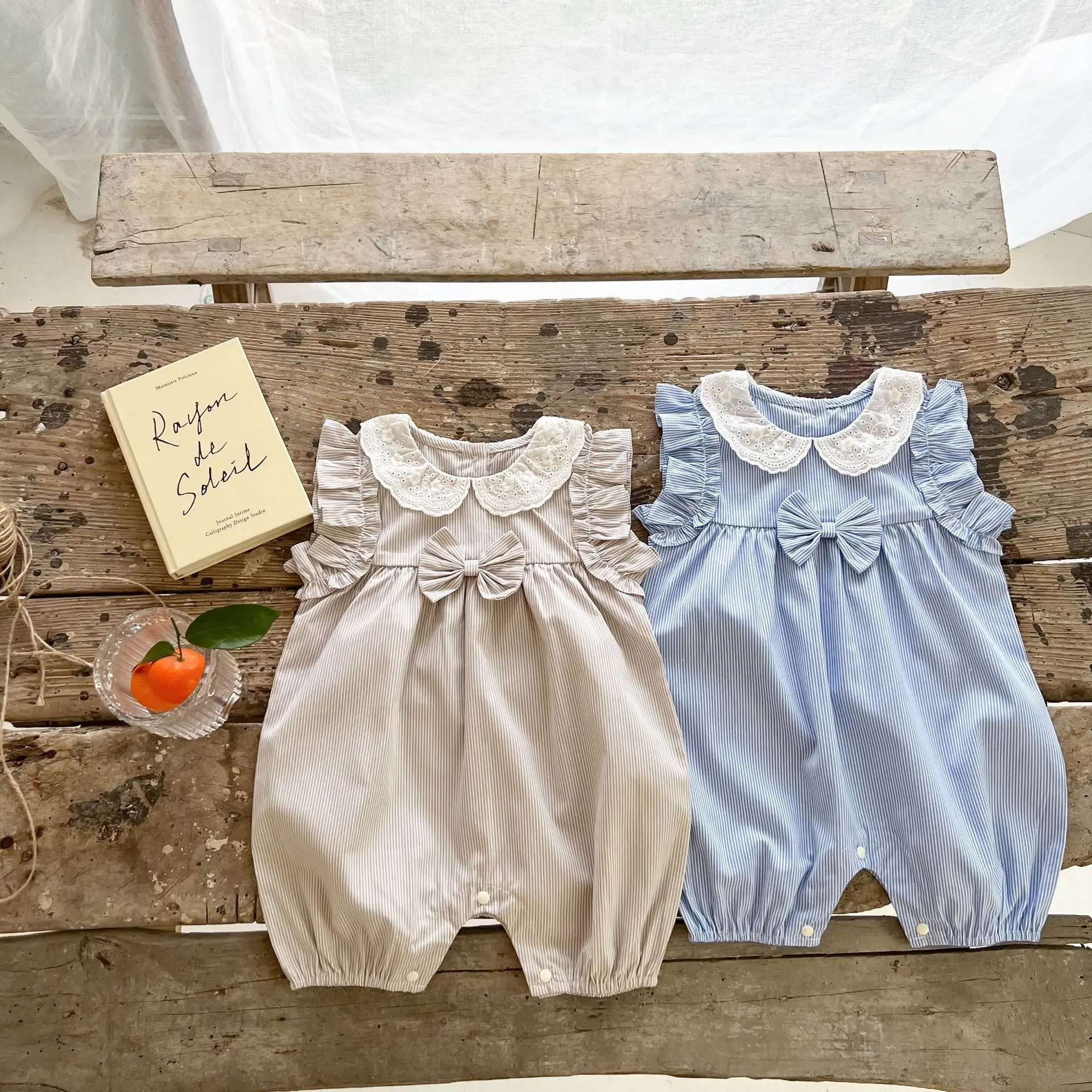 2022 Baby Summer Clothing Spanish Infant Girls Boys Cute Romper Sleeveless Jumpsuit Infant Cotton Body Newborn Toddler Bodysuit
2022 Baby Summer Clothing Spanish Infant Girls Boys Cute Romper Sleeveless Jumpsuit Infant Cotton Body Newborn Toddler Bodysuit