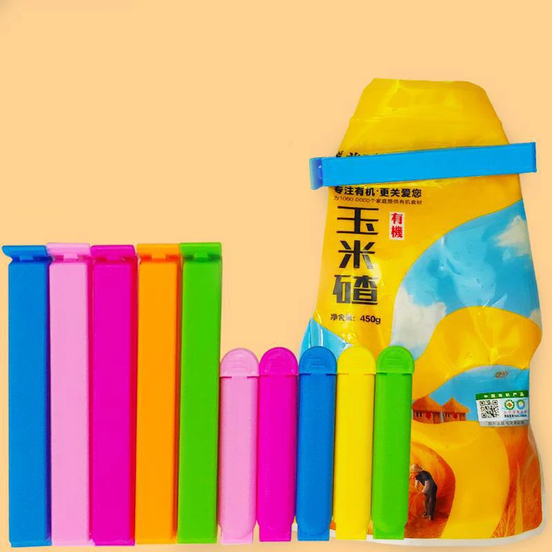 10Pcs/5Pcs Portable New Kitchen Storage Food Snack Seal Sealing Bag Clips Sealer Clamp Plastic Tool Kitchen Accessories
10Pcs/5Pcs Portable New Kitchen Storage Food Snack Seal Sealing Bag Clips Sealer Clamp Plastic Tool Kitchen Accessories