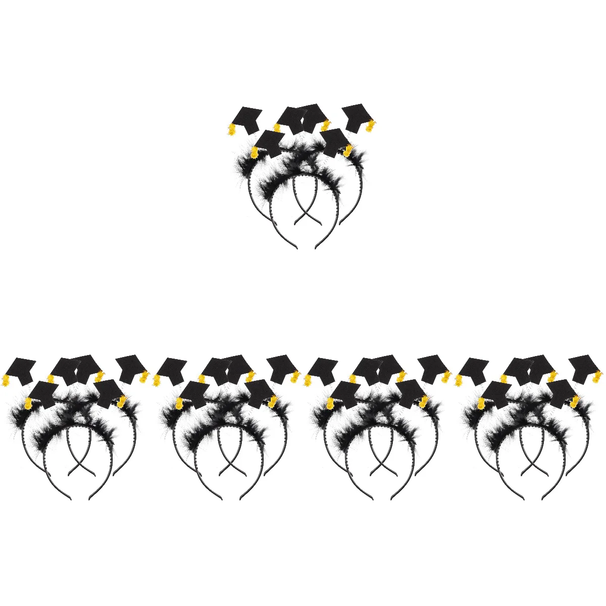 15 pcs Graduation Bachelor Cap Hair Hoop Graduation Dress Up Hairband Party Decoration
15 pcs Graduation Bachelor Cap Hair Hoop Graduation Dress Up Hairband Party Decoration
