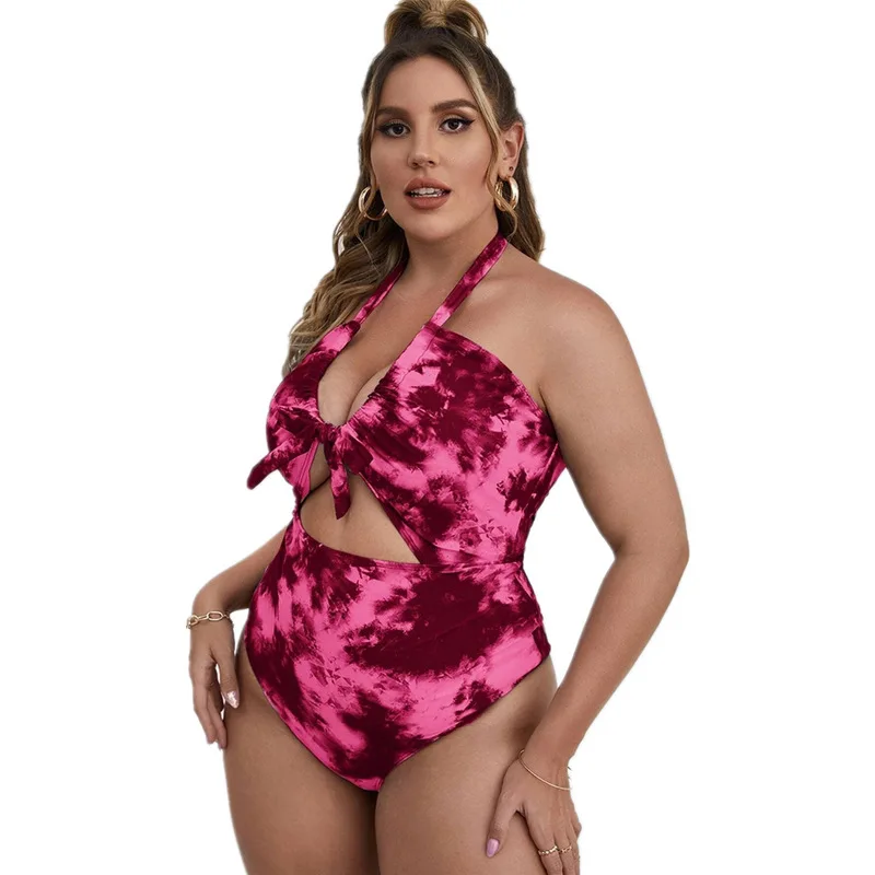 One Piece Bathing Suit for Women 2022 Fashion Halter Neck Tie Dye Gradient Print Push Up Sexy Bikinis Plus Size Beach Swimwear
One Piece Bathing Suit for Women 2022 Fashion Halter Neck Tie Dye Gradient Print Push Up Sexy Bikinis Plus Size Beach Swimwear