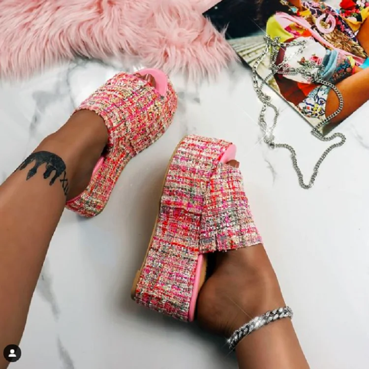 Women Sandals Female Large Size Women's Shoes Banquet Slippers 2022 New Beach Fish Mouth Open Toe Platform Sandals/slippers
Women Sandals Female Large Size Women's Shoes Banquet Slippers 2022 New Beach Fish Mouth Open Toe Platform Sandals/slippers