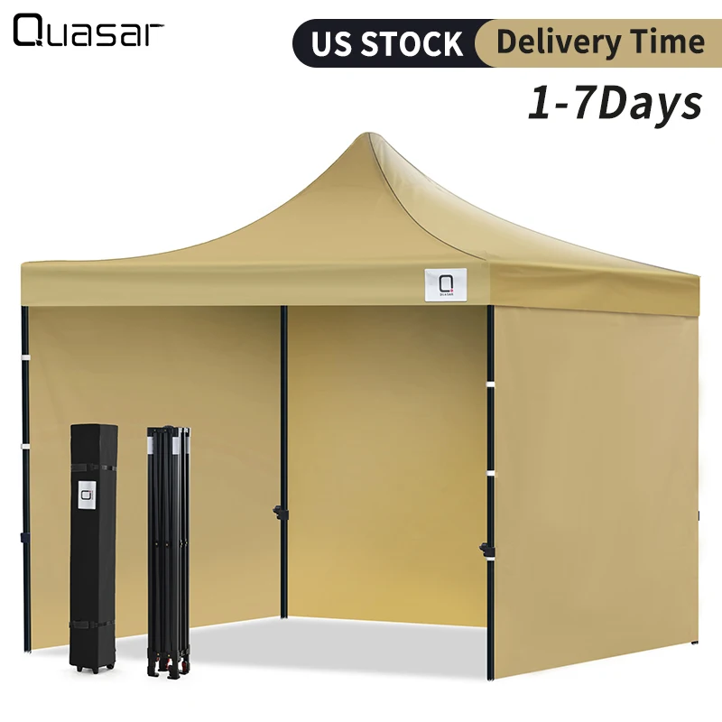 Quasar 10x10ft (3x3m) Gazebo with Sidewalls Pop Up Canopy Tent 4 SandBags Wheeled Bag Tents with Frame Tent Shelter for Events
Quasar 10x10ft (3x3m) Gazebo with Sidewalls Pop Up Canopy Tent 4 SandBags Wheeled Bag Tents with Frame Tent Shelter for Events