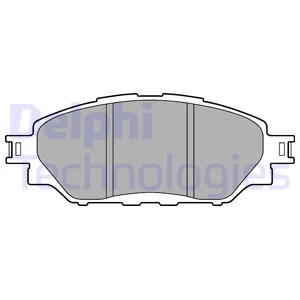DELPHI LP3250 BRAKE LINING ON 05 HILUX 
DELPHI LP3250 BRAKE LINING ON 05 HILUX