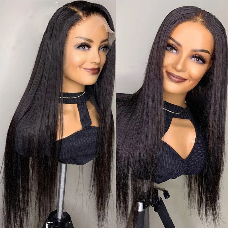 Natural Remy Glueless 26 Inch Long Silky Straight Full Lace HumanHair Wigs For Women With Babyhair Preplucked Daily Wig
Natural Remy Glueless 26 Inch Long Silky Straight Full Lace HumanHair Wigs For Women With Babyhair Preplucked Daily Wig