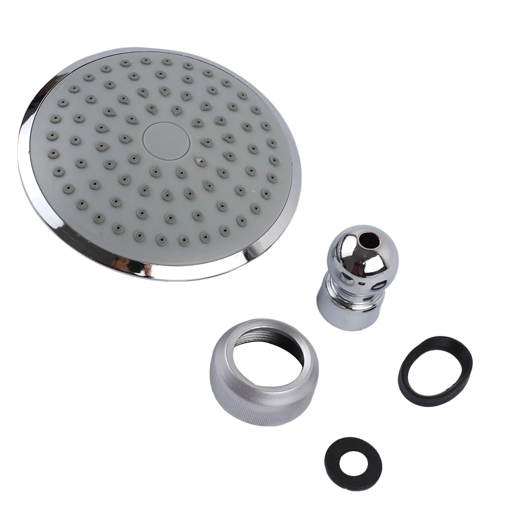 Shower Heads 360 Degree Rotation Top Power Spray High Pressure Adjustable Showerhead Top Spray Bathroom Plastic Shower
Shower Heads 360 Degree Rotation Top Power Spray High Pressure Adjustable Showerhead Top Spray Bathroom Plastic Shower