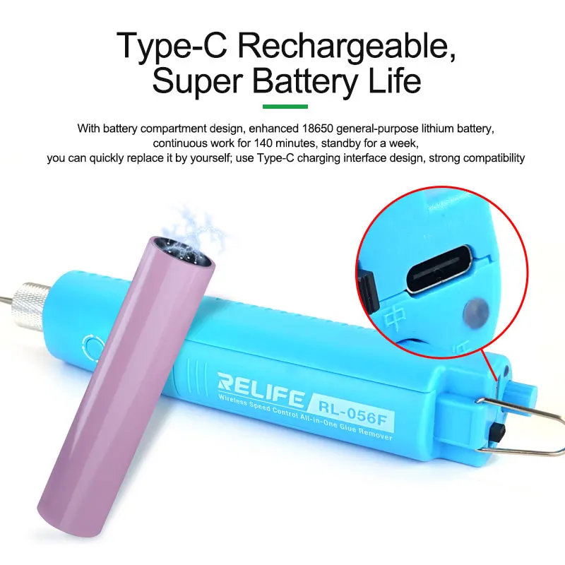 RL-056F OCA Glue Remover Machine Wireless Speed Control For Mobile Phone Repair OCA Polarizer Glue Adhesive Clean Removal Tool
RL-056F OCA Glue Remover Machine Wireless Speed Control For Mobile Phone Repair OCA Polarizer Glue Adhesive Clean Removal Tool
