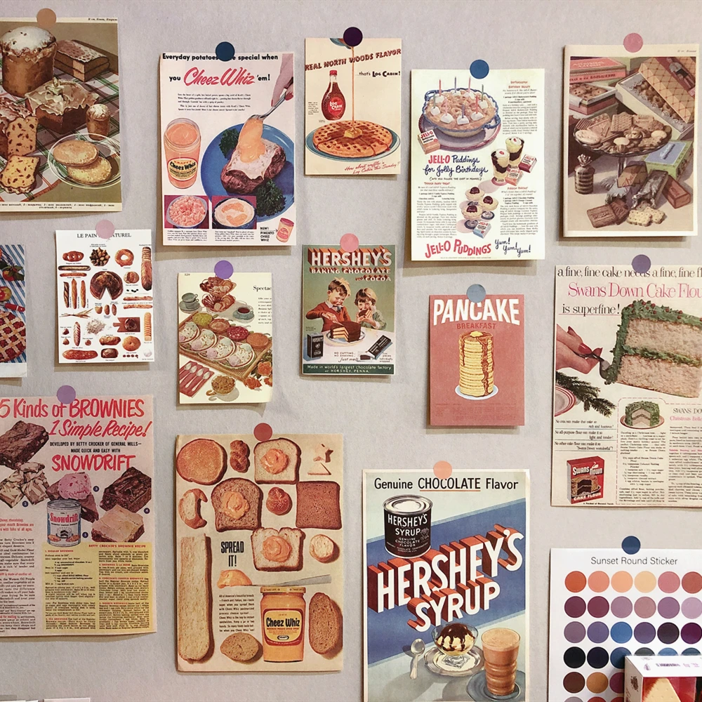 Ins Retro Bread Cake Poster Photo Card Decoration Wall Stickers Room Decor Bedroom Photo Props Postcard Background Wall Sticker
Ins Retro Bread Cake Poster Photo Card Decoration Wall Stickers Room Decor Bedroom Photo Props Postcard Background Wall Sticker