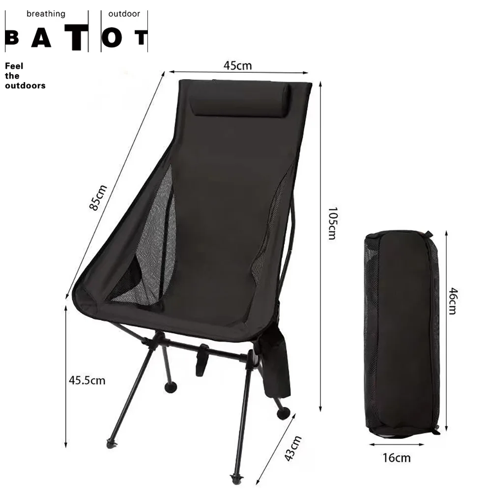 BATOT Outdoor Fishing Chair Portable Folding Lengthen Oxford Cloth Backrest Seat For Camping Picnic Beach Ultralight Armchair 
BATOT Outdoor Fishing Chair Portable Folding Lengthen Oxford Cloth Backrest Seat For Camping Picnic Beach Ultralight Armchair