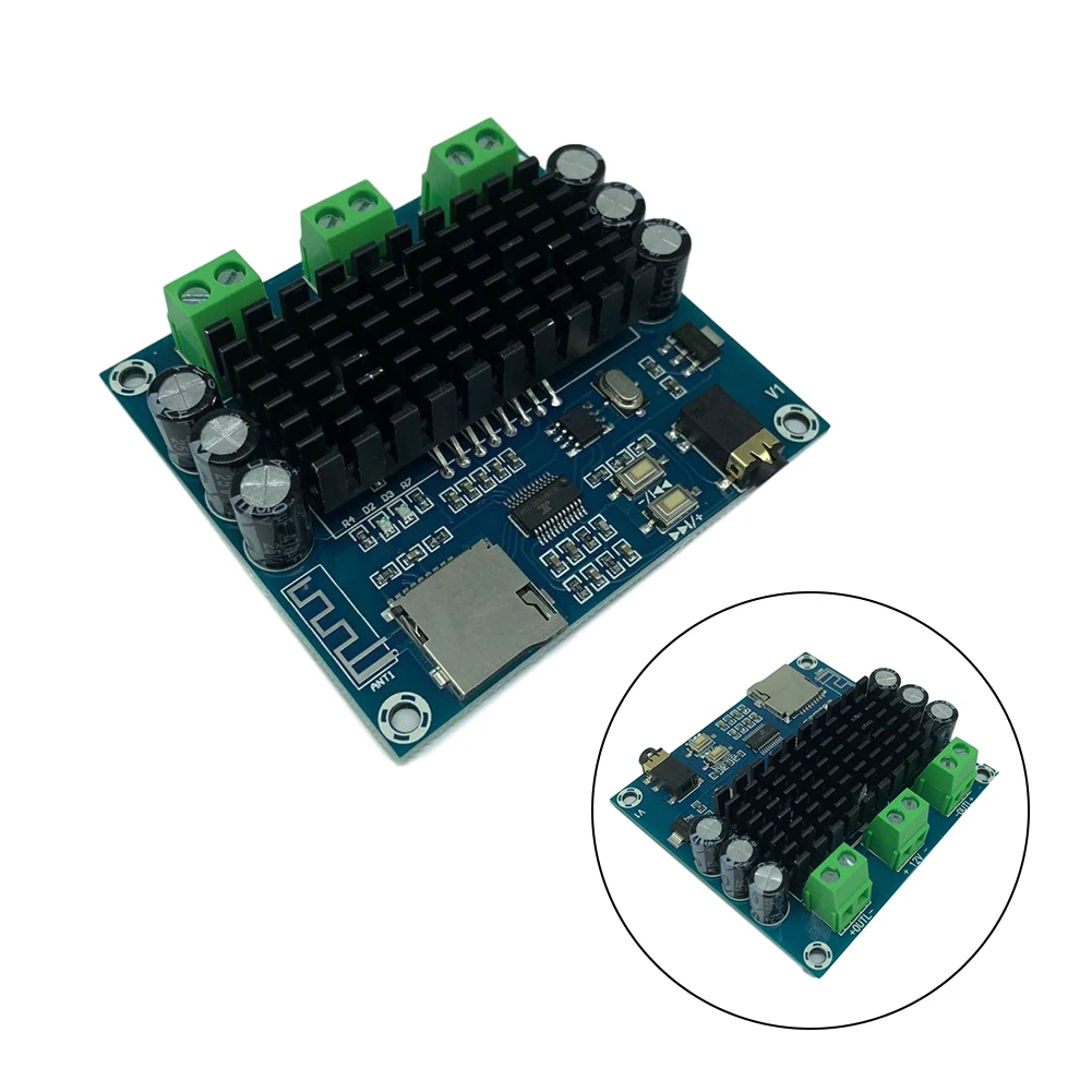 Bluetooth 5.0 Digital Amplifier Board A/B Amplifier 2 Channels Stereo 15w*2 Output Power High-precision Chip Resistor Electronic
Bluetooth 5.0 Digital Amplifier Board A/B Amplifier 2 Channels Stereo 15w*2 Output Power High-precision Chip Resistor Electronic