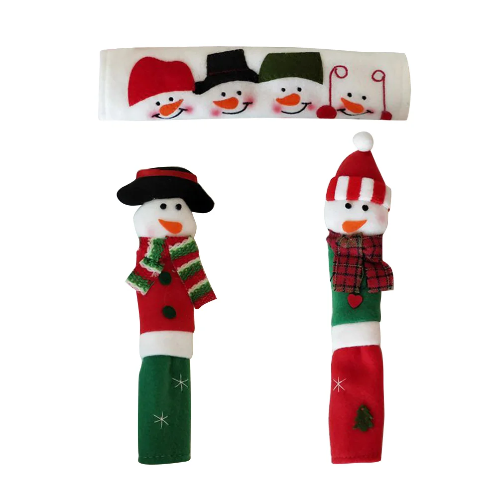 3pcs Christmas Handle Cover Comfortable Dishwasher Refrigerator Appliance Handle Protector
3pcs Christmas Handle Cover Comfortable Dishwasher Refrigerator Appliance Handle Protector