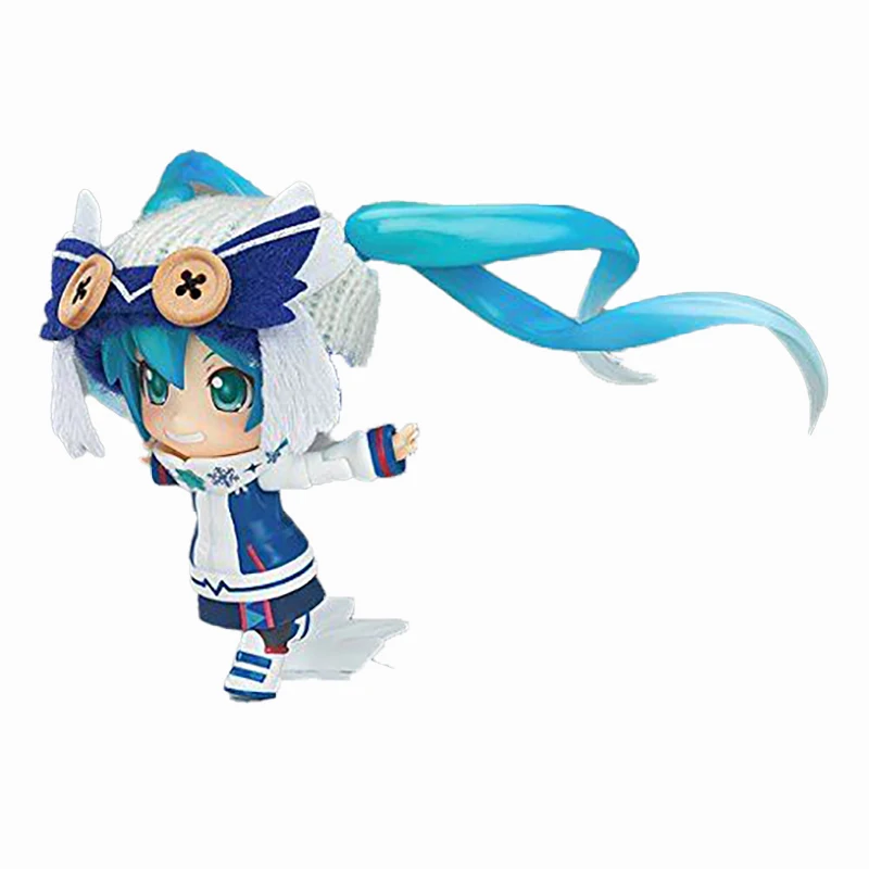 

In Stock Original GSC Good Smile NENDOROID 570 Hatsune Miku Snow Owl VOCALOID PVC Action Anime Figure Model Toys Doll Gift