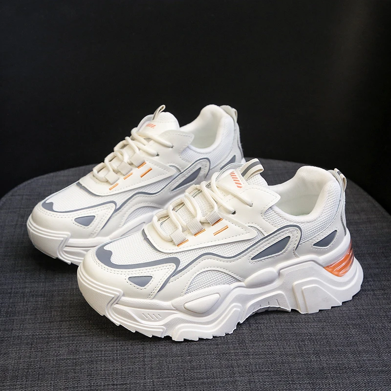 Clunky Sneaker Women's 2022 Spring Summer Autumn Popular Thick Soled Increased Breathable Mesh Casual Sports Shoes Dad Shoes
Clunky Sneaker Women's 2022 Spring Summer Autumn Popular Thick Soled Increased Breathable Mesh Casual Sports Shoes Dad Shoes