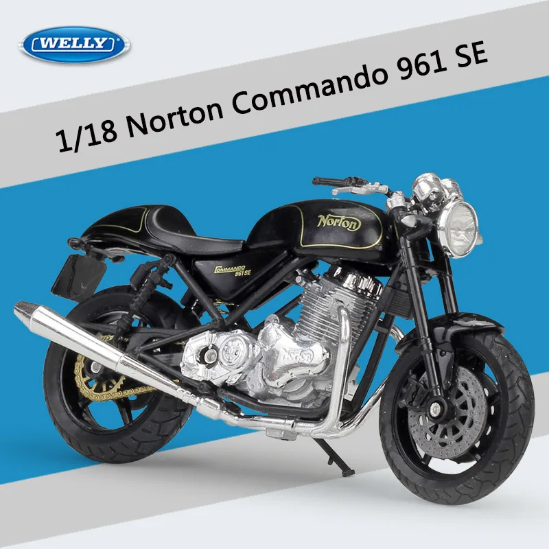 WELLY 1:18 Norton Commando 961 SE Alloy Motorcycle Model Metal Street Racing Motorcycle Model Simulation Collection Children Gif
WELLY 1:18 Norton Commando 961 SE Alloy Motorcycle Model Metal Street Racing Motorcycle Model Simulation Collection Children Gif