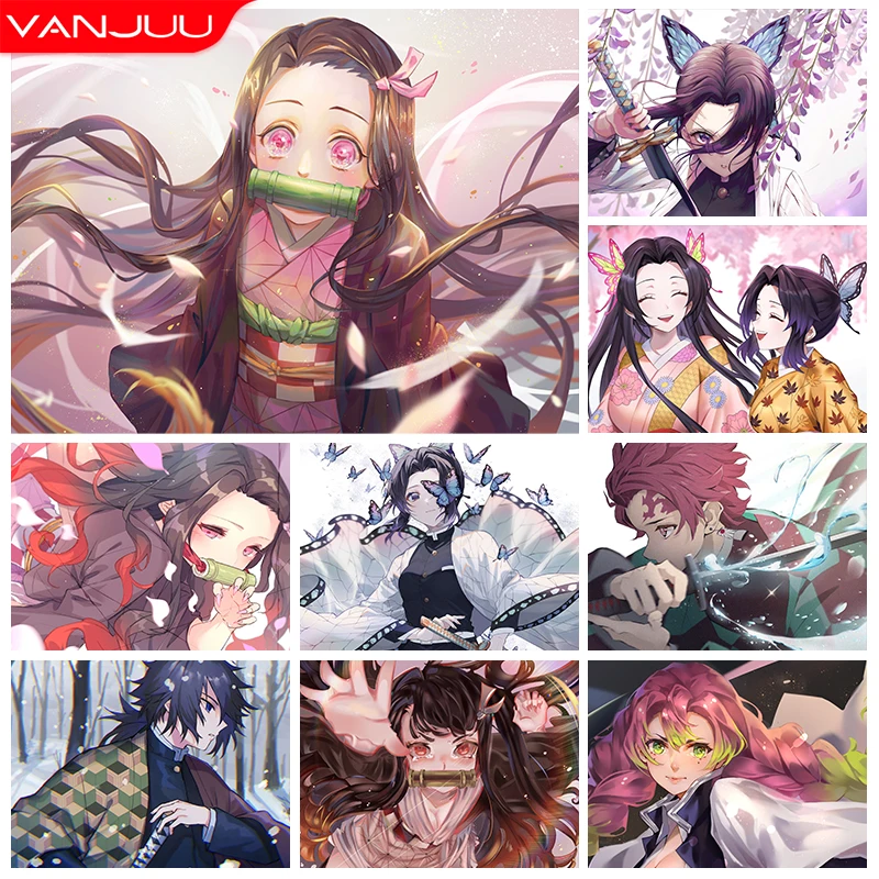 Demon Slayer 5D Diamond Painting Kit Kamado Nezuko Diamond Embroidery Anime Character Resin Diamond Mosaic DIY Home Decoration
Demon Slayer 5D Diamond Painting Kit Kamado Nezuko Diamond Embroidery Anime Character Resin Diamond Mosaic DIY Home Decoration