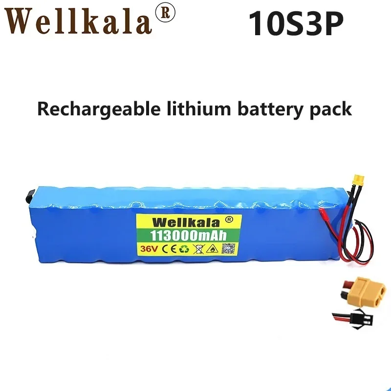 Aviation Arrival 18650 10S3P 36V Lithium Ion Rechargeable Battery Pack Charger for:Electric Bicycles, Electric Vehicles,Etc
Aviation Arrival 18650 10S3P 36V Lithium Ion Rechargeable Battery Pack Charger for:Electric Bicycles, Electric Vehicles,Etc