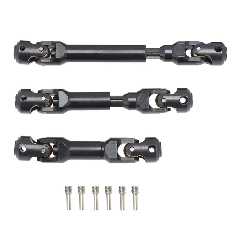 3Pcs Metal Drive Shaft CVD Driveshaft For TRAXXAS TRX6 TRX-6 G63 6X6 1/10 RC Crawler Car Upgrade Parts
3Pcs Metal Drive Shaft CVD Driveshaft For TRAXXAS TRX6 TRX-6 G63 6X6 1/10 RC Crawler Car Upgrade Parts