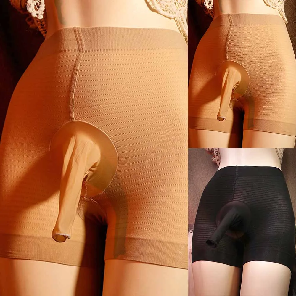 Mens Sexy See-Through Ultra-Thin Breathable Smooth Stockings Boxer Briefs Sissy Underwear Hollow Out Underpants
Mens Sexy See-Through Ultra-Thin Breathable Smooth Stockings Boxer Briefs Sissy Underwear Hollow Out Underpants