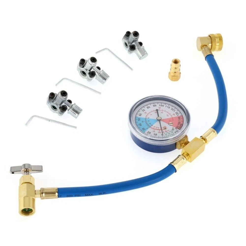 Brand New Piercing Faucet Charging Hose 1set Accessories BPV31 Metal Replace Spacers Valve Kits W/Pressure Gauge
Brand New Piercing Faucet Charging Hose 1set Accessories BPV31 Metal Replace Spacers Valve Kits W/Pressure Gauge