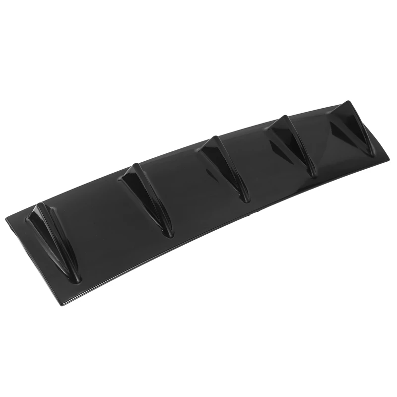 Hot 58.4x15.2Cm Style Universal Rear Bumper Lip Diffuser 5 Fin Gloss Black Abs Car Diffuser Fin Shark Style
Hot 58.4x15.2Cm Style Universal Rear Bumper Lip Diffuser 5 Fin Gloss Black Abs Car Diffuser Fin Shark Style