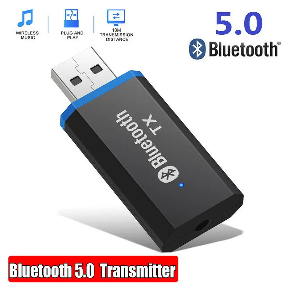 

Brand New Adapter 5.0 Transmitter Adapter High Quality Aux Stereo Jack 5.0 Transmitte Usb 3.5mm