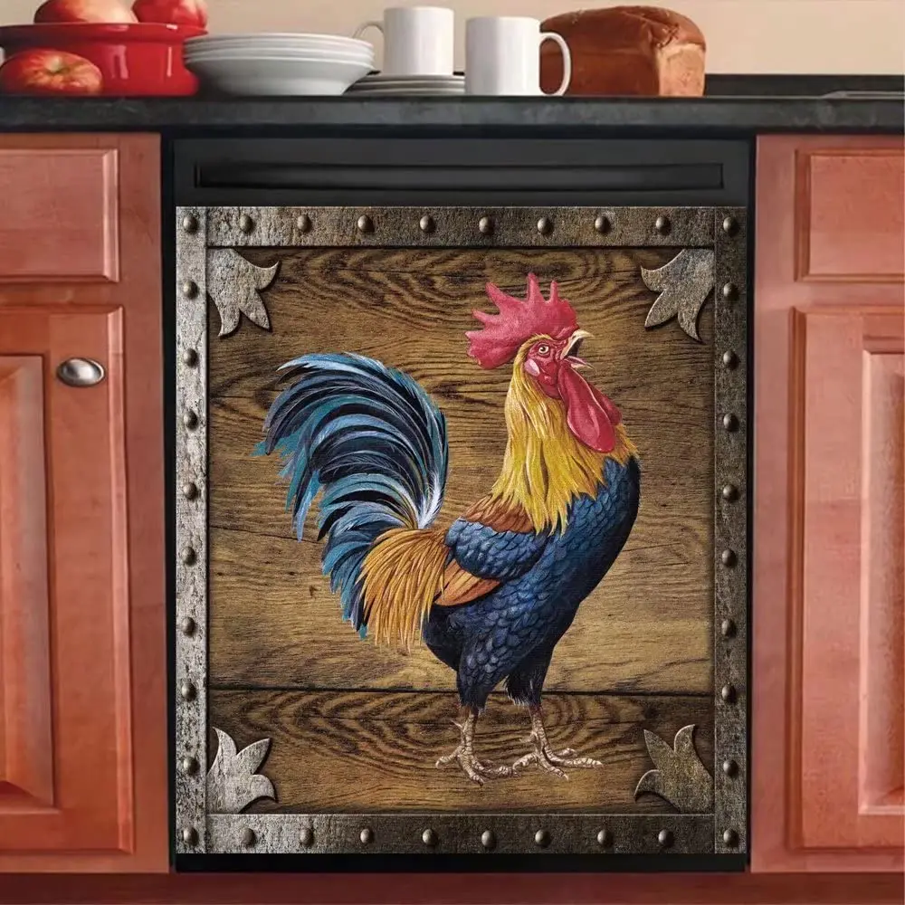 Farmhouse Animal Dishwasher Cover Magnetic Decorative Sticker Rooster Farm Kitchen Decor Country Chicken Refrigerator Panel Deca
Farmhouse Animal Dishwasher Cover Magnetic Decorative Sticker Rooster Farm Kitchen Decor Country Chicken Refrigerator Panel Deca