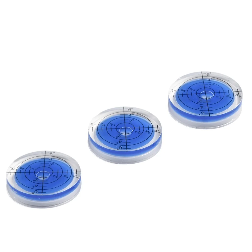 3pcs 32mm Horizontal Bubble Level Degree Mark Surface Level Round Bubble Spirit Level Circular Measuring Meter Measuring Tools
3pcs 32mm Horizontal Bubble Level Degree Mark Surface Level Round Bubble Spirit Level Circular Measuring Meter Measuring Tools