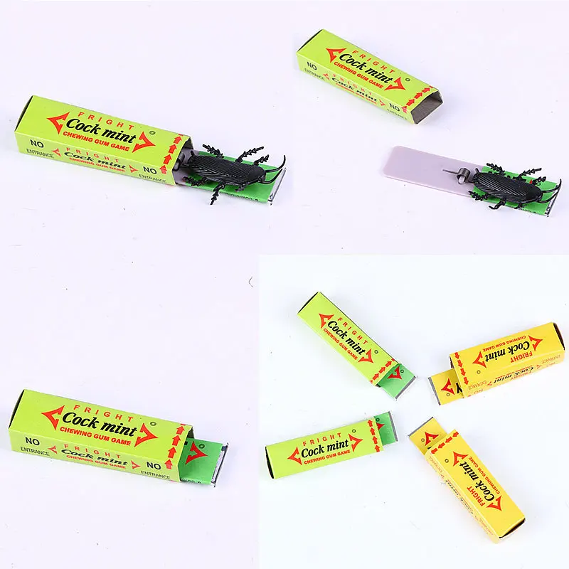 1 Pcs Funny Simulated Chewing Gum Cockroach Prank Scary Toys for Children Kids Interactive Toys for April Fool Halloween Gift
1 Pcs Funny Simulated Chewing Gum Cockroach Prank Scary Toys for Children Kids Interactive Toys for April Fool Halloween Gift