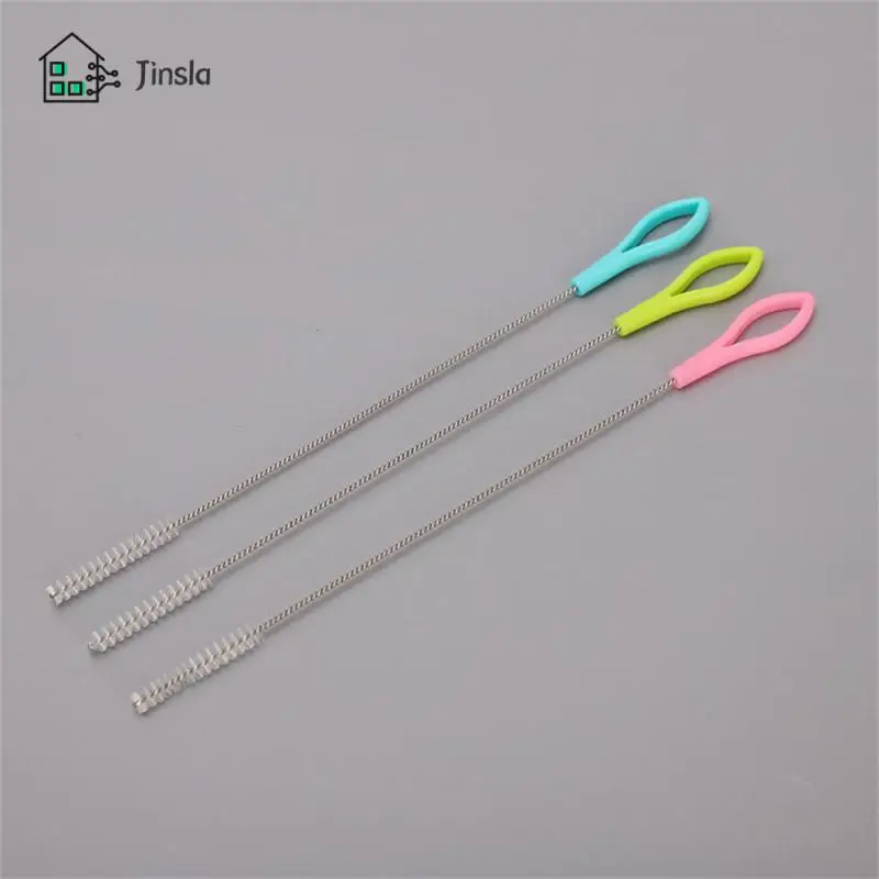 

Comfortable Stainless Steel 360 Degrees Are Completely Clean Tube Pipe Cleaner Kitchen Accessories Pipette Brush Labor Saving