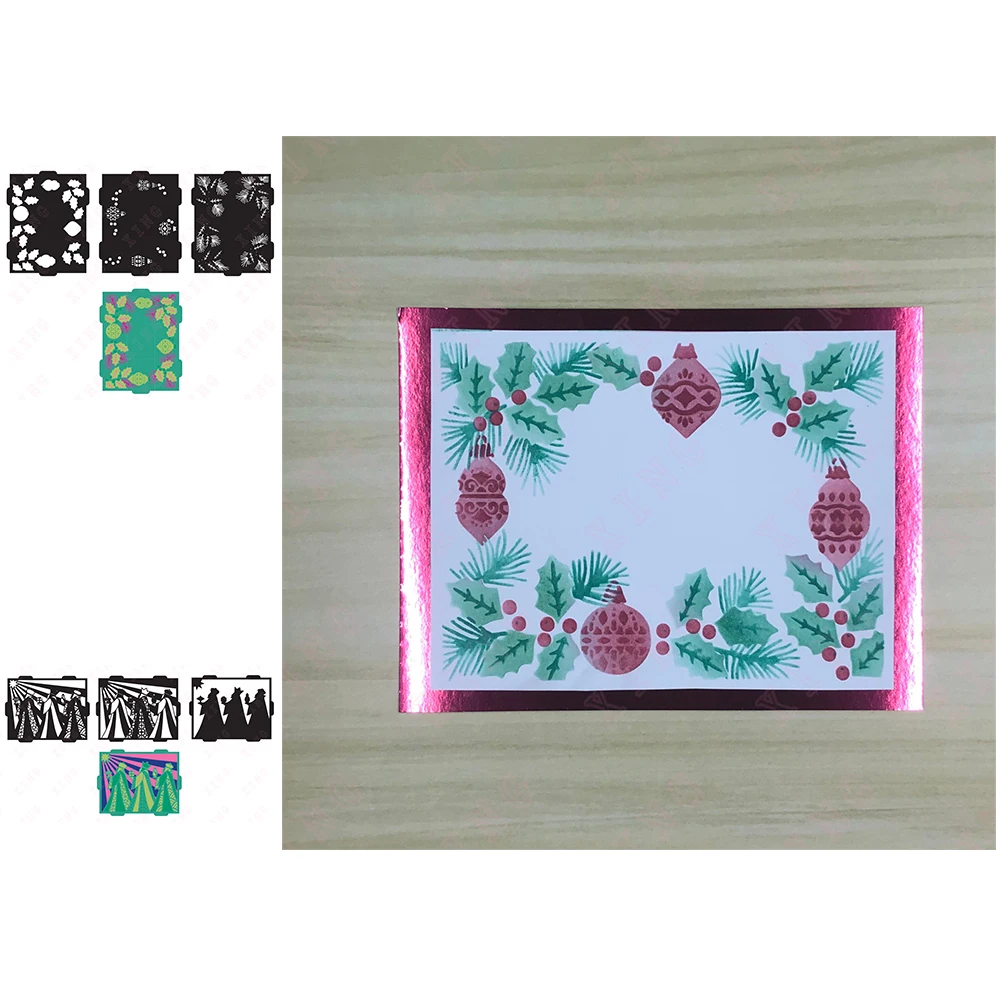 New Vintage Ornaments Wise Men Diy Layering Stencils Painting Scrapbook Coloring Embossing Molds Album Decorative Craft Template
New Vintage Ornaments Wise Men Diy Layering Stencils Painting Scrapbook Coloring Embossing Molds Album Decorative Craft Template