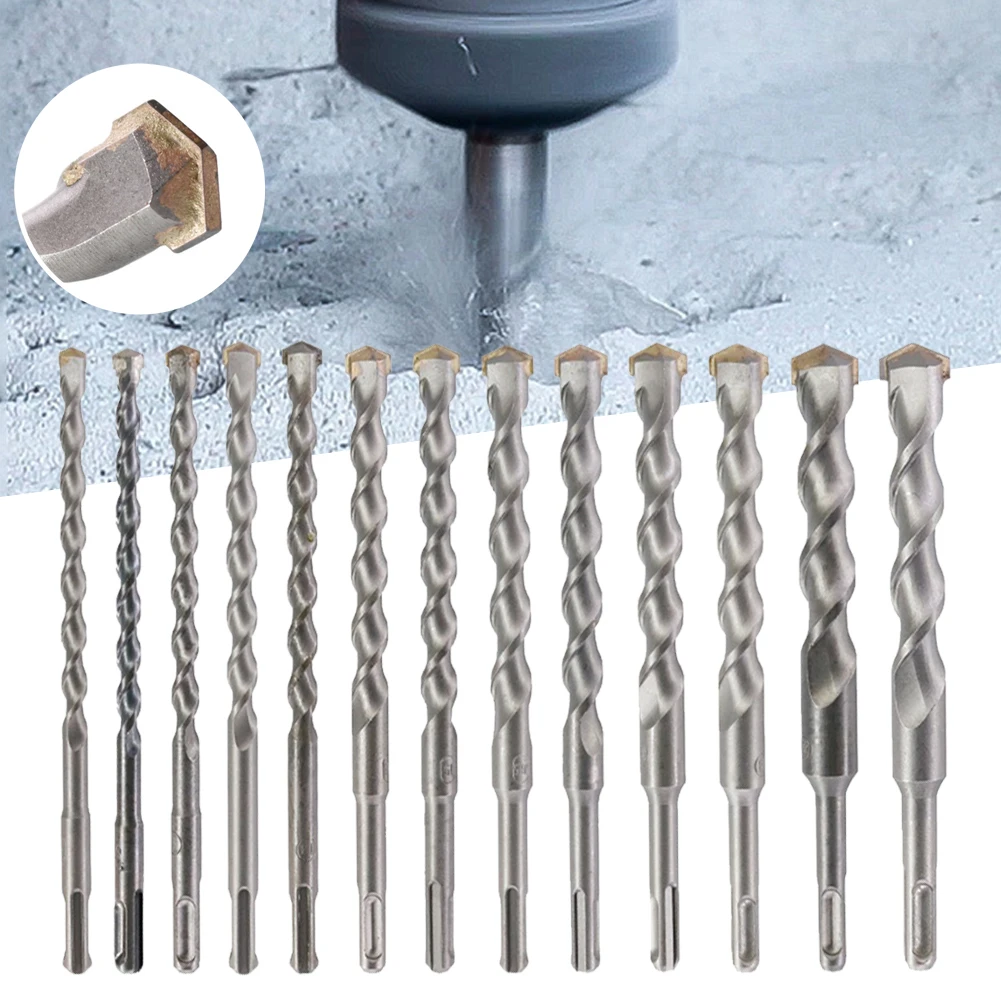 200mm Carbide Steel Drill Bit Masonry Concrete Impact Drill Bit SDS Round Shank Wood Plactic Metal Drills Power Tools
200mm Carbide Steel Drill Bit Masonry Concrete Impact Drill Bit SDS Round Shank Wood Plactic Metal Drills Power Tools