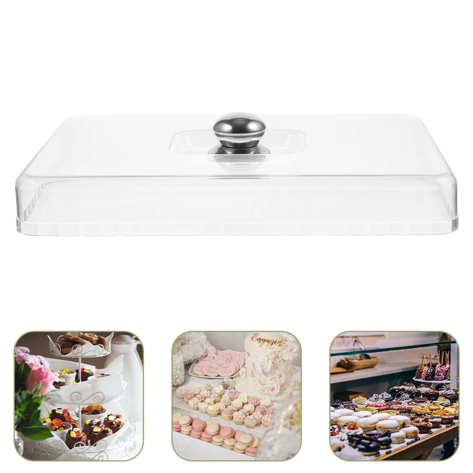 Cover Cake Dome Clear Lid Display Stand Splatter Cloche Dish Covers Dessert Tent Plate Tray Pastry Cheese Snack Platter Round
Cover Cake Dome Clear Lid Display Stand Splatter Cloche Dish Covers Dessert Tent Plate Tray Pastry Cheese Snack Platter Round