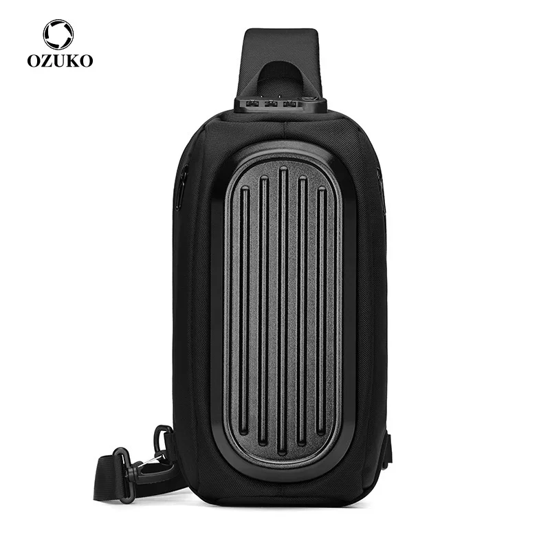 OZUKO New Men Anti-theft Chest Bags Short Trip Waterproof Tactical Crossbody Bag Multifunction Shoulder Messenger Bag Hard Shell
OZUKO New Men Anti-theft Chest Bags Short Trip Waterproof Tactical Crossbody Bag Multifunction Shoulder Messenger Bag Hard Shell