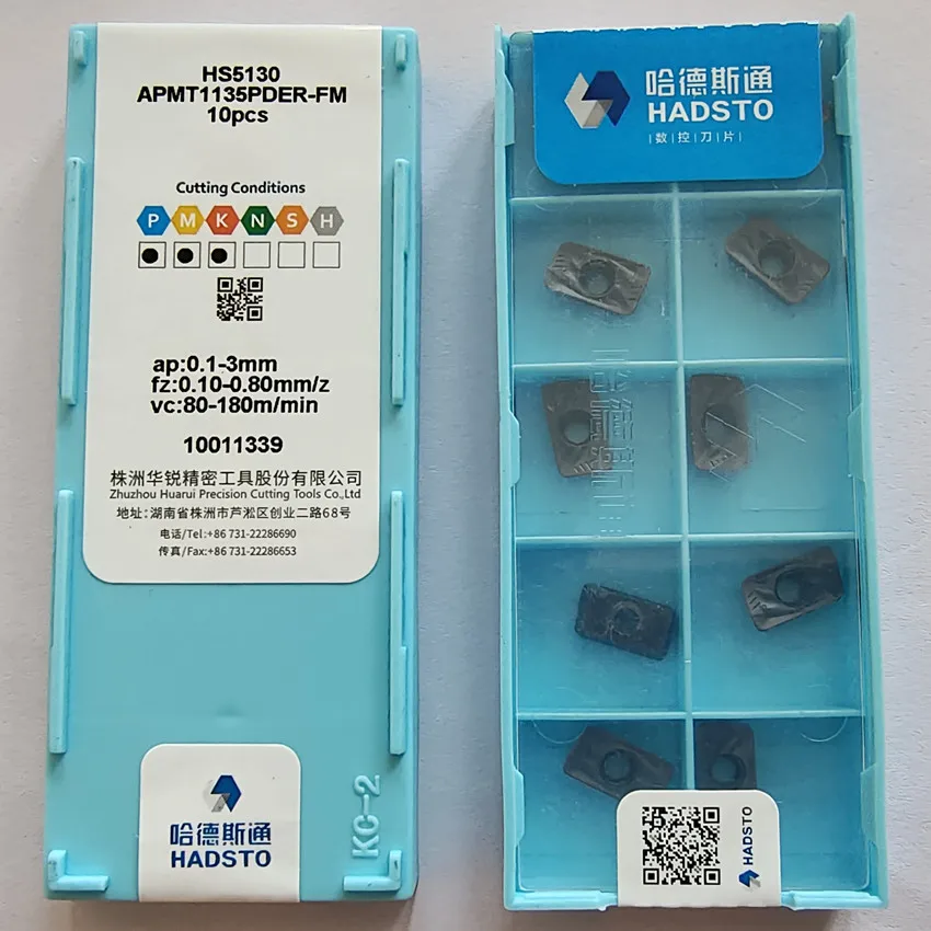 APMT1135PDER-FM HS5130 / APMT1604PDER-FM HS5130 / APMT1605PDER-FM HS5130 APMT1135 1604 1605 CNC carbide inserts 10pcs/box
APMT1135PDER-FM HS5130 / APMT1604PDER-FM HS5130 / APMT1605PDER-FM HS5130 APMT1135 1604 1605 CNC carbide inserts 10pcs/box