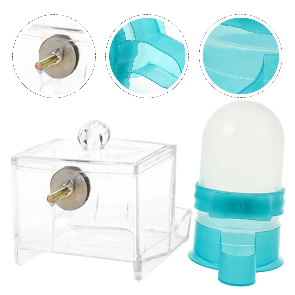 Feeder Drinker Chicken Automatic Food Bowl Poultry Feeding Case Water Acrylic Clear
Feeder Drinker Chicken Automatic Food Bowl Poultry Feeding Case Water Acrylic Clear