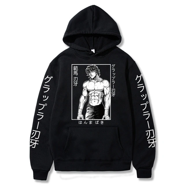 2022 Hot Japanese Anime Funny Baki Hanma Hoodie Men Sweatshirt Pullover Streetswear Hoodie Unisex Male Harajuku Hooded
2022 Hot Japanese Anime Funny Baki Hanma Hoodie Men Sweatshirt Pullover Streetswear Hoodie Unisex Male Harajuku Hooded