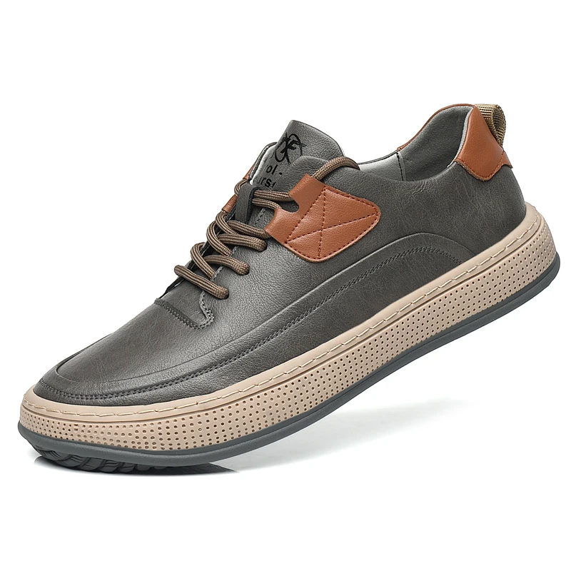 Genuine Leather High Quality Men Shoes Casual Daily Trendy Sneakers Mens Black Comfortable Business Footwear Waterproof Shoes
Genuine Leather High Quality Men Shoes Casual Daily Trendy Sneakers Mens Black Comfortable Business Footwear Waterproof Shoes
